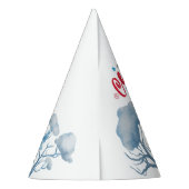 Party-Hut für Snowman und Hirsche Partyhütchen (Rückseite)