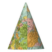 Party-Hut - Mehrfarbenkarte Partyhütchen (Rückseite)