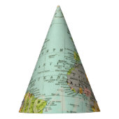 Party-Hut - Mehrfarbenkarte Partyhütchen (Vorderseite)