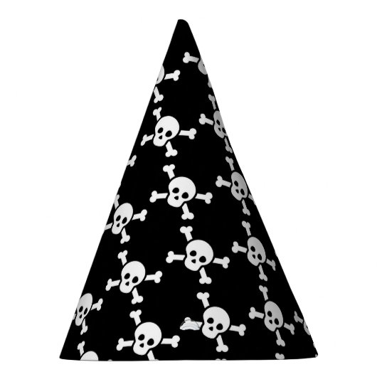 Party-Hut mit den weißen Schädeln u. den Partyhütchen (Rechts)