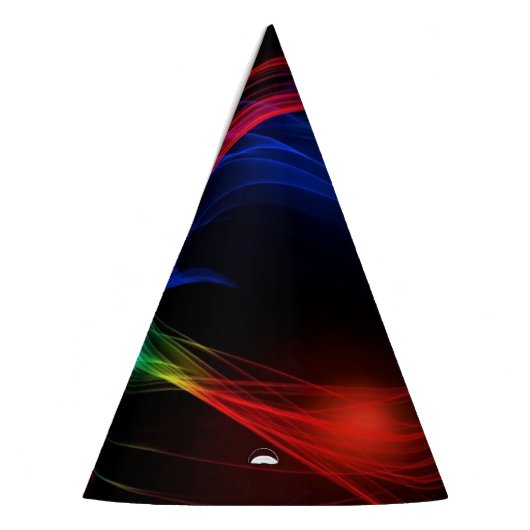 Party-Hut mit farbigen Lichtern Partyhütchen (Links)