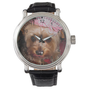 Party-Hut Yorkie Armbanduhr