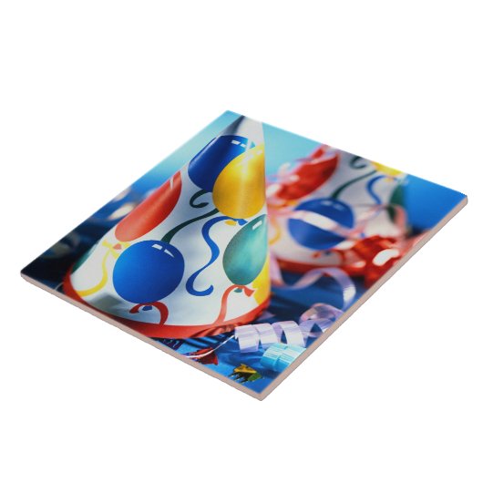 Party-Hüte Fliese (Seite)