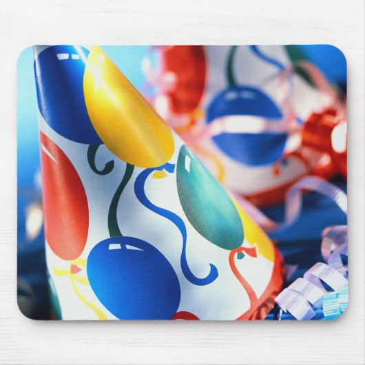 Party-Hüte Mousepad (Vorne)