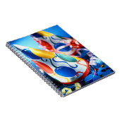 Party-Hüte Notizblock (Rechte Seite)