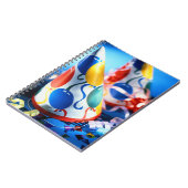 Party-Hüte Notizblock (Linke Seite)