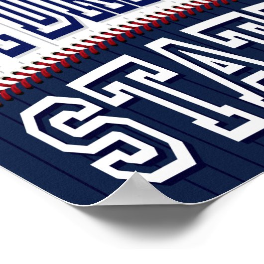 Party-HYDRATION-STATION-Schild Poster (Ecke)