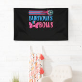Party-Idee für Ausbrüche oder Bows Gender Reveal Banner (Insitu)
