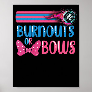 Party-Idee für Ausbrüche oder Bows Gender Reveal Poster