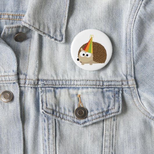 Party Igel Button (Beispiel)