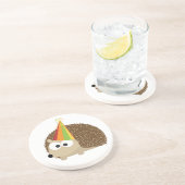 Party Igel Sandstein Untersetzer (Seite)