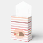 Party Igel und Cupcake Geschenkschachtel (Geöffnet)