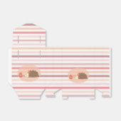 Party Igel und Cupcake Geschenkschachtel (Ungefaltet)