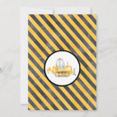 Party im Bau 1. Geburtstag Einladung (Rückseite)