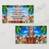 Party im Betrieb Visitenkarte (Vorne/Hinten)