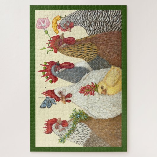 Party im Coop #3 Puzzle (Vertikal)