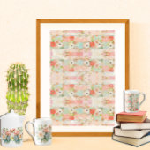 Party im Garten Geschenkpapier Set