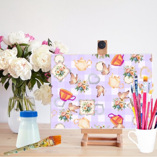 Party im Garten Geschenkpapier Set