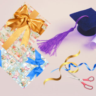 Party im Garten Geschenkpapier Set