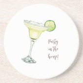 Party im Haus Margarita Getränkeuntersetzer (Vorne)