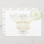 Party im Haus Margarita Probe Dinner Einladung (Vorne/Hinten)