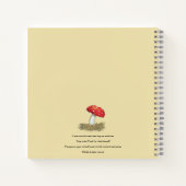 Party im Holzheft Notizblock (Rückseite)