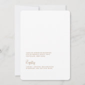 Party im House Champagne Brautparty Einladung (Rückseite)