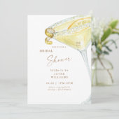 Party im House Limoncello Brautparty Einladung (Stehend Vorderseite)