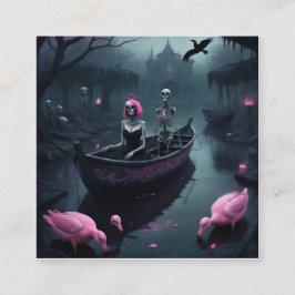 Party im Königreich Wicked ist ein Leitfaden Quadratische Visitenkarte