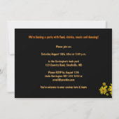 Party im Land Einladung (Rückseite)