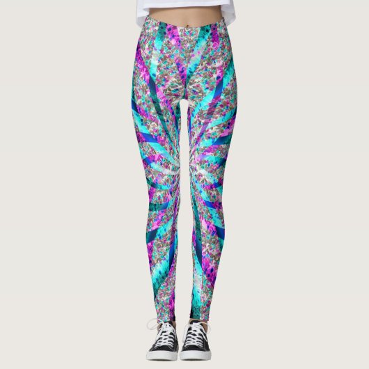 Party im Maypole... Leggings (Vorderseite)