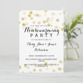 Party-Imitate Glitzer Beleuchtung Einladung (Stehend Vorderseite)