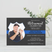 Party-Imitate Leather-Foto Einladung (Stehend Vorderseite)