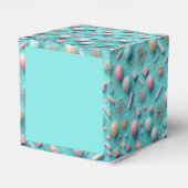 Party in Blau Geschenkschachtel (Rückseite)