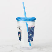 Party in den USA Acryltrinkbecher (Links)