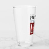 Party in den USA Glas (Rechts)