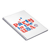 Party in den USA Notizblock (Rechte Seite)
