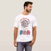 Party in den USA T-Shirt (Vorne ganz)