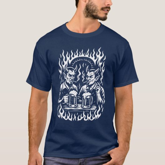 Party in der Hölle T-Shirt (Vorderseite)