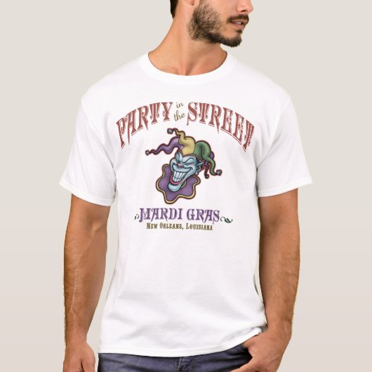 Party in der Straße T-Shirt (Vorderseite)