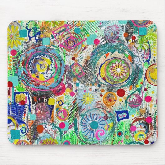 Party in einem Box-Mousepad Mousepad (Vorne)