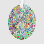 Party in einer Schachtel Ornament (Vorderseite)