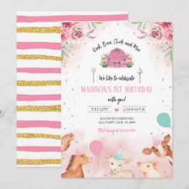 Party in landwirtschaftlichen Betrieben Einladung