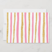 Party in landwirtschaftlichen Betrieben Rosa Trakt Einladung (Rückseite)