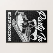 PARTY IN LANGSAM BEWEGUNG Pontoon Boot Puzzle (Horizontal)