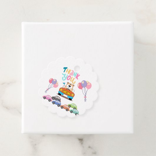 Party in Packungen Geschenkanhänger (Beispiel)