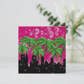 Party in Style Bright Lights - SRF Einladung (Stehend Vorderseite)