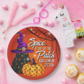 Party in the Patch Halloween Lunch-Papierplatten Pappteller (Party)