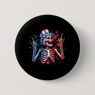 Party In The Usa Rock Hand 4. Juli Lustiger Amerik Button