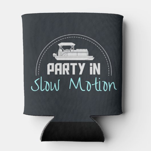 Party in Zeitlupe Dosenkühler (Rückseite)